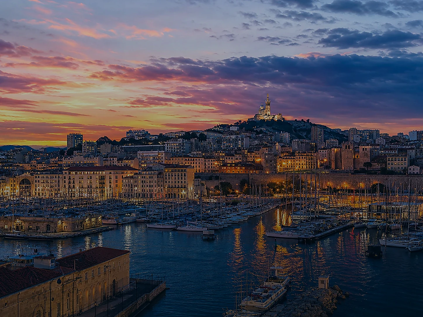 Vue de Marseille pour la page agence SEO IA
