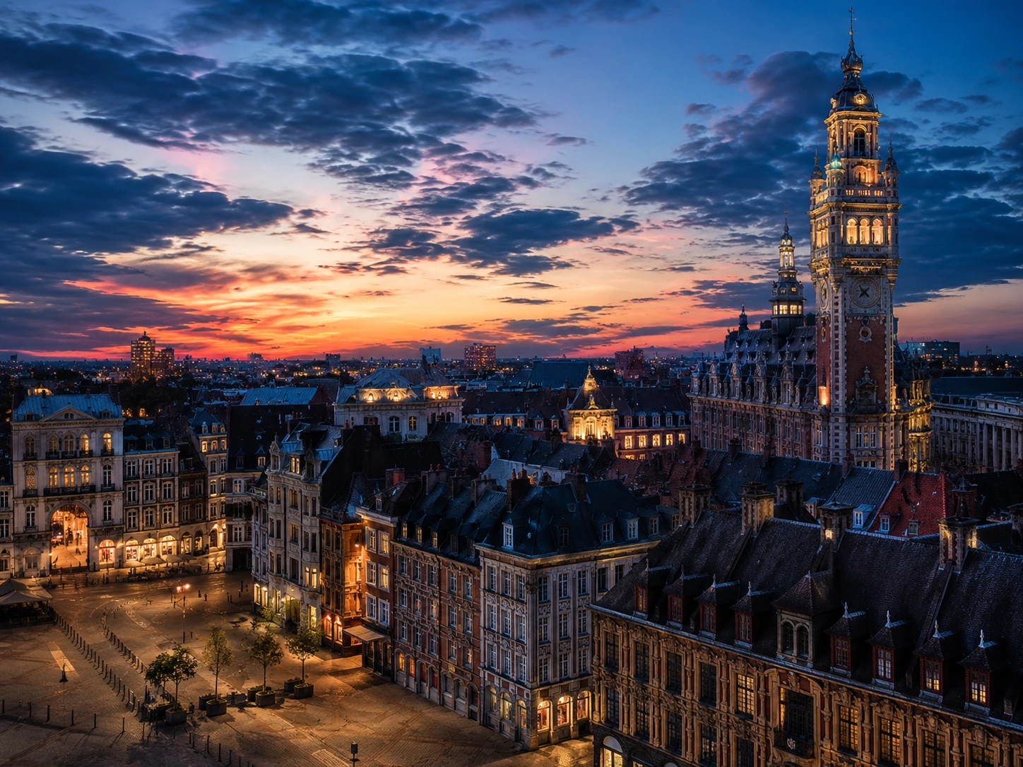 Vue de Lille